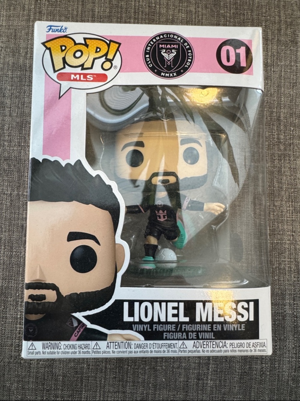 Lionel Messi Funko Pop 01 MLS
